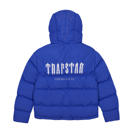 Doudoune Trapstar Decoded Hooded Puffer Jacket -Dazzling Blue