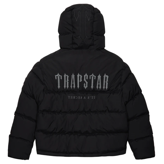 Doudoune Trapstar Decoded Hooded Puffer 2.0 -Black